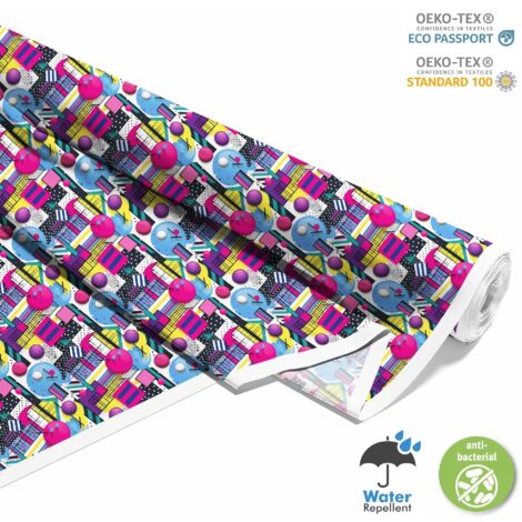 TESSUTI DECORATIVI PER ESTERNI OXFORD - Motivo Geometrico I DX3254