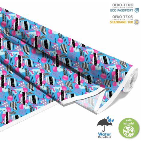 TESSUTI DECORATIVI PER ESTERNI OXFORD - Motivo Geometrico I DX3313