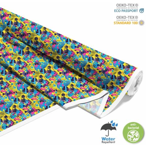 TESSUTI DECORATIVI PER ESTERNI OXFORD - Motivo Geometrico I DX3320