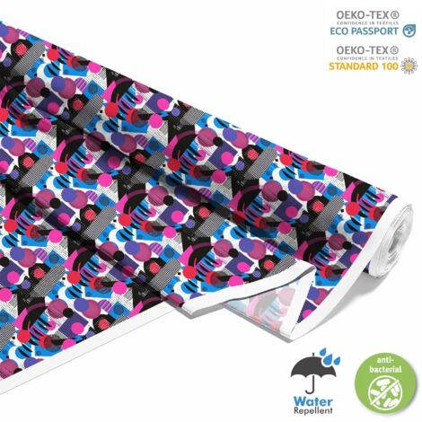 TESSUTI DECORATIVI PER ESTERNI OXFORD - Motivo Geometrico I DX3332