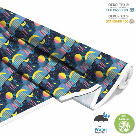 TESSUTI DECORATIVI PER ESTERNI OXFORD - Motivo Geometrico I DX3352