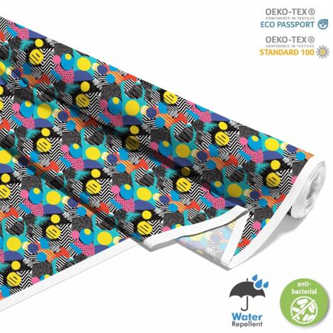 TESSUTI DECORATIVI PER ESTERNI OXFORD - Motivo Geometrico I DX3360