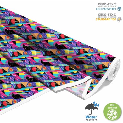 TESSUTI DECORATIVI PER ESTERNI OXFORD - Motivo geometrico I DX3367