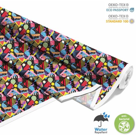 TESSUTI DECORATIVI PER ESTERNI OXFORD - Motivo Geometrico I DX3368