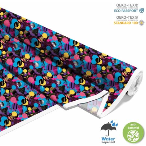 TESSUTI DECORATIVI PER ESTERNI OXFORD - Motivo Geometrico I DX3372