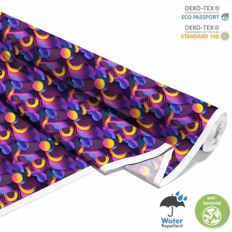 TESSUTI DECORATIVI PER ESTERNI OXFORD - Motivo Geometrico I DX3385