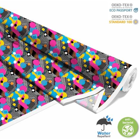 TESSUTI DECORATIVI PER ESTERNI OXFORD - Motivo geometrico I DX3389