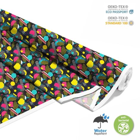 TESSUTI DECORATIVI PER ESTERNI OXFORD - Motivo Geometrico I DX3411