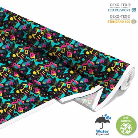 TESSUTI DECORATIVI PER ESTERNI OXFORD - Motivo Geometrico I DX3435