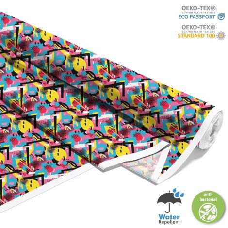 TESSUTI DECORATIVI PER ESTERNI OXFORD - Motivo Geometrico I DX3440