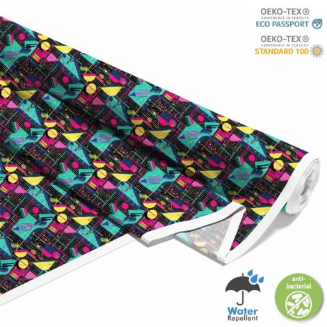 TESSUTI DECORATIVI PER ESTERNI OXFORD - Motivo geometrico I DX3444