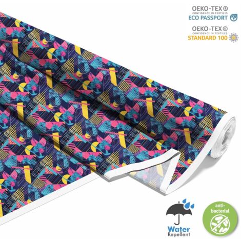 TESSUTI DECORATIVI PER ESTERNI OXFORD - Motivo geometrico I DX3457