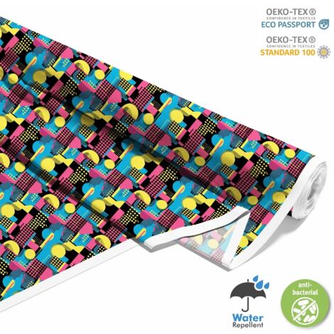 TESSUTI DECORATIVI PER ESTERNI OXFORD - Motivo Geometrico I DX3477