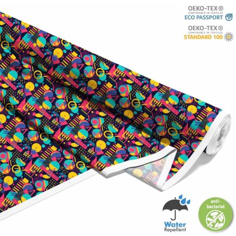 TESSUTI DECORATIVI PER ESTERNI OXFORD - Motivo Geometrico I DX3480