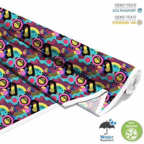 TESSUTI DECORATIVI PER ESTERNI OXFORD - Motivo geometrico I DX3493