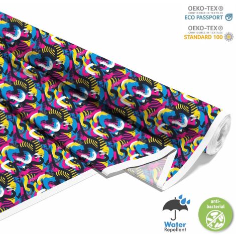 TESSUTI DECORATIVI PER ESTERNI OXFORD - Motivo Geometrico I DX3495