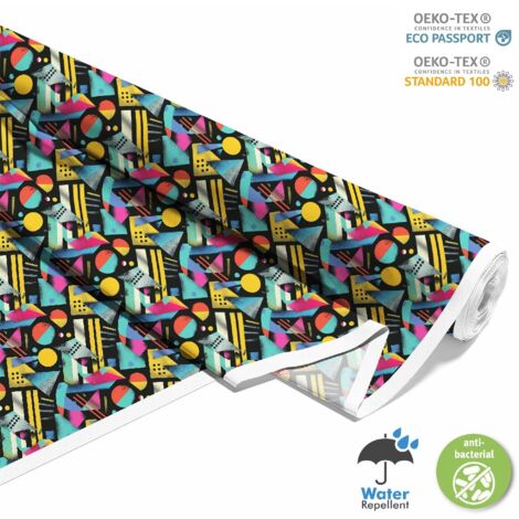 TESSUTI DECORATIVI PER ESTERNI OXFORD - Motivo Geometrico I DX3500