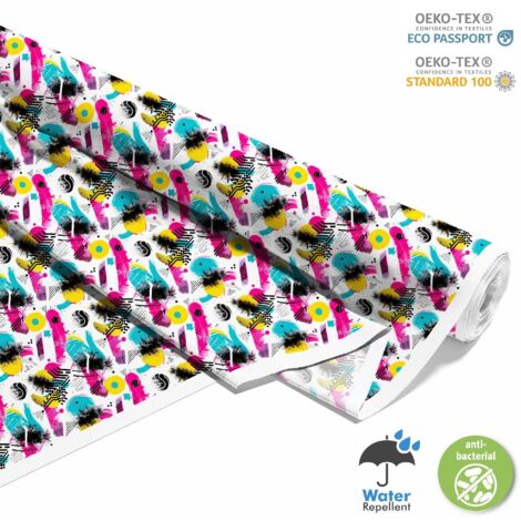 TESSUTI DECORATIVI PER ESTERNI OXFORD - Motivo Geometrico I DX3510