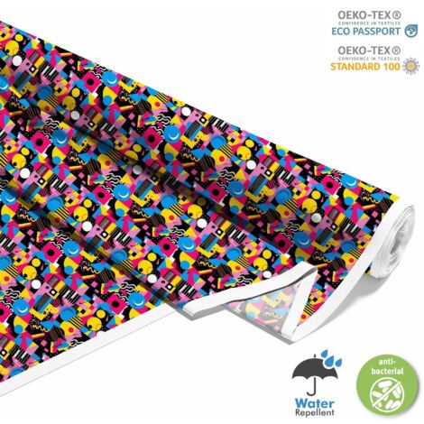 TESSUTI DECORATIVI PER ESTERNI OXFORD - Motivo Geometrico I DX3521