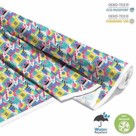 TESSUTI DECORATIVI PER ESTERNI OXFORD - Motivo geometrico I DX3528