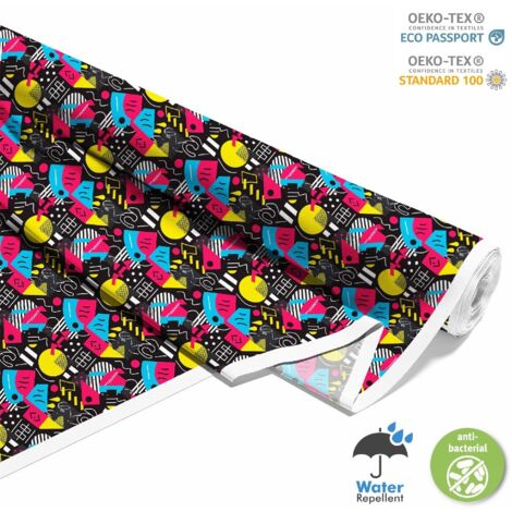 TESSUTI DECORATIVI PER ESTERNI OXFORD - Motivo Geometrico I DX3543