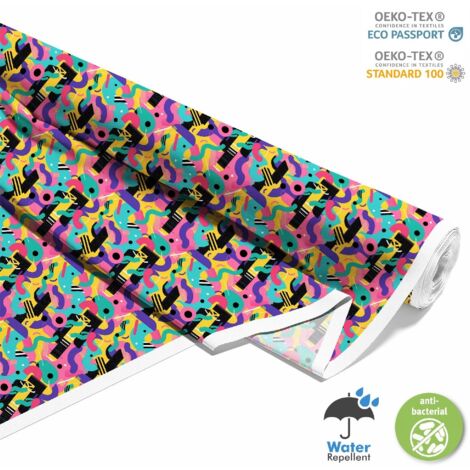 TESSUTI DECORATIVI PER ESTERNI OXFORD - Motivo geometrico I DX3548