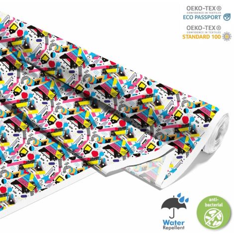 TESSUTI DECORATIVI PER ESTERNI OXFORD - Motivo Geometrico I DX3551