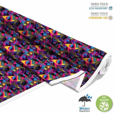 TESSUTI DECORATIVI PER ESTERNI OXFORD - Motivo geometrico I DX3560