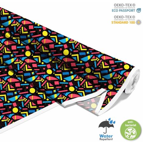 TESSUTI DECORATIVI PER ESTERNI OXFORD - Motivo Geometrico I DX3572