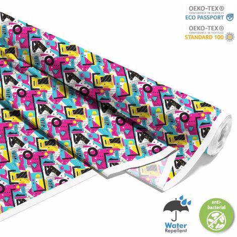 TESSUTI DECORATIVI PER ESTERNI OXFORD - Motivo Geometrico I DX3577