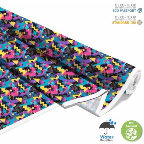 TESSUTI DECORATIVI PER ESTERNI OXFORD - Motivo Geometrico I DX3592