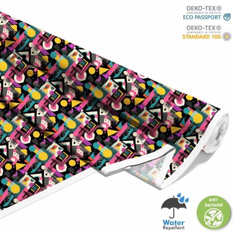 TESSUTI DECORATIVI PER ESTERNI OXFORD - Motivo Geometrico I DX3598
