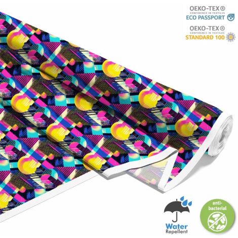 TESSUTI DECORATIVI PER ESTERNI OXFORD - Motivo Geometrico I DX3602
