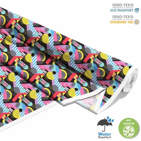 TESSUTI DECORATIVI PER ESTERNI OXFORD - Motivo Geometrico I DX3604