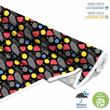 TESSUTI DECORATIVI PER ESTERNI OXFORD - Motivo Geometrico I DX3607