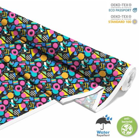 TESSUTI DECORATIVI PER ESTERNI OXFORD - Motivo Geometrico I DX3617