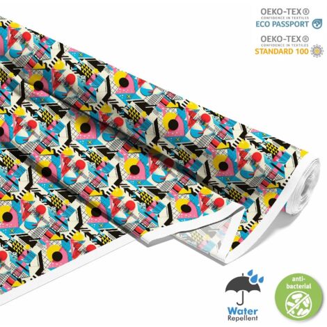 TESSUTI DECORATIVI PER ESTERNI OXFORD - Motivo Geometrico I DX3639