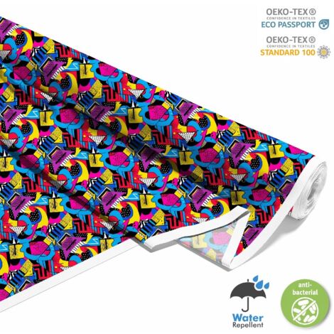 TESSUTI DECORATIVI PER ESTERNI OXFORD - Motivo Geometrico I DX3644