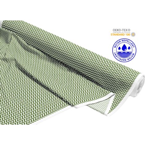 TESSUTI DECORATIVI PER ESTERNI OXFORD - Motivo geometrico - piccole foglie I DR244