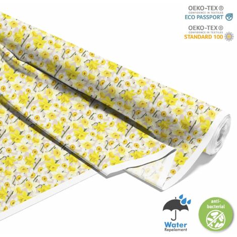TESSUTI DECORATIVI PER ESTERNI OXFORD - Motivo Narciso 2 I DX434