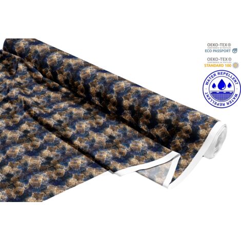 TESSUTI DECORATIVI PER ESTERNI OXFORD - Motivo pelle di serpente I DR081