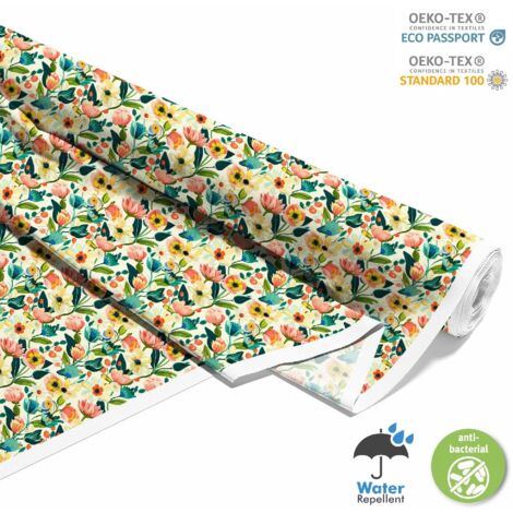 TESSUTI DECORATIVI PER ESTERNI OXFORD - Motivo Primavera I DX7410