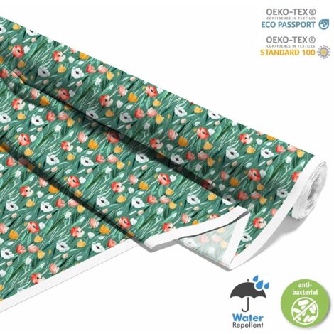 TESSUTI DECORATIVI PER ESTERNI OXFORD - Motivo primaverile I DX7160