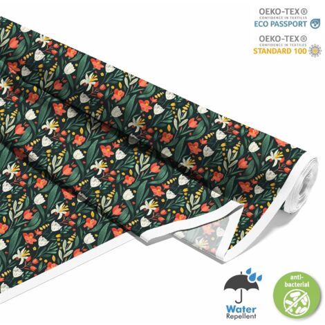 TESSUTI DECORATIVI PER ESTERNI OXFORD - Motivo primaverile I DX7175