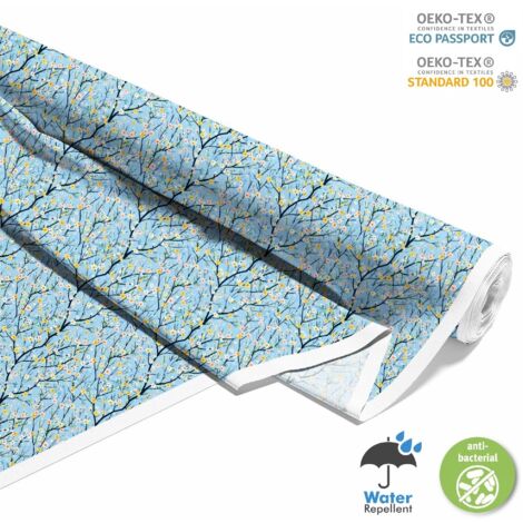 TESSUTI DECORATIVI PER ESTERNI OXFORD - Motivo primaverile I DX7238
