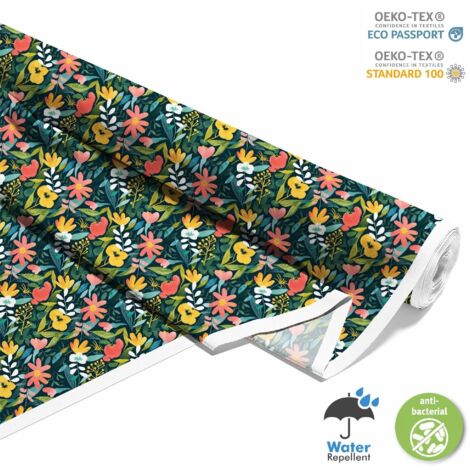TESSUTI DECORATIVI PER ESTERNI OXFORD - Motivo primaverile I DX7265