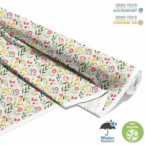 TESSUTI DECORATIVI PER ESTERNI OXFORD - Motivo primaverile I DX7281