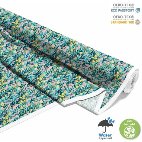 TESSUTI DECORATIVI PER ESTERNI OXFORD - Motivo primaverile I DX7333