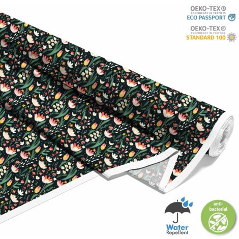 TESSUTI DECORATIVI PER ESTERNI OXFORD - Motivo primaverile I DX7346