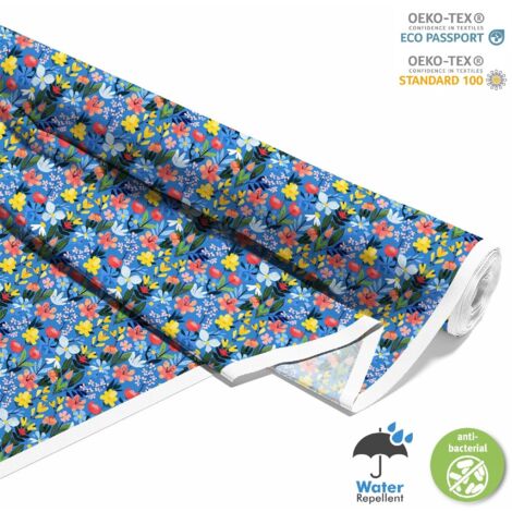 TESSUTI DECORATIVI PER ESTERNI OXFORD - Motivo primaverile I DX7378